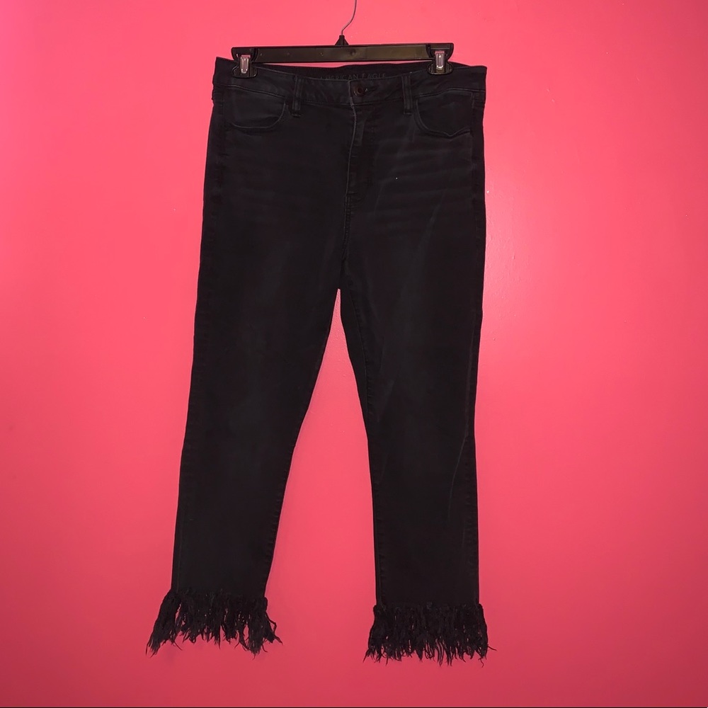Frayed American Eagle Jeans